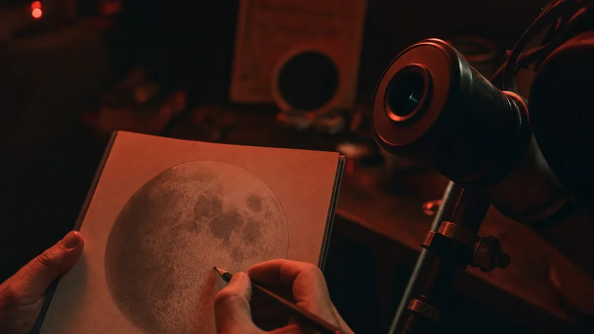 Il disegno astronomico: osservare disegnando