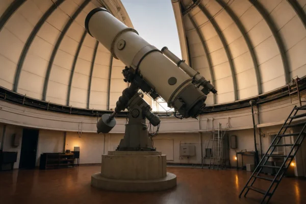 Installare un telescopio fisso in osservatorio