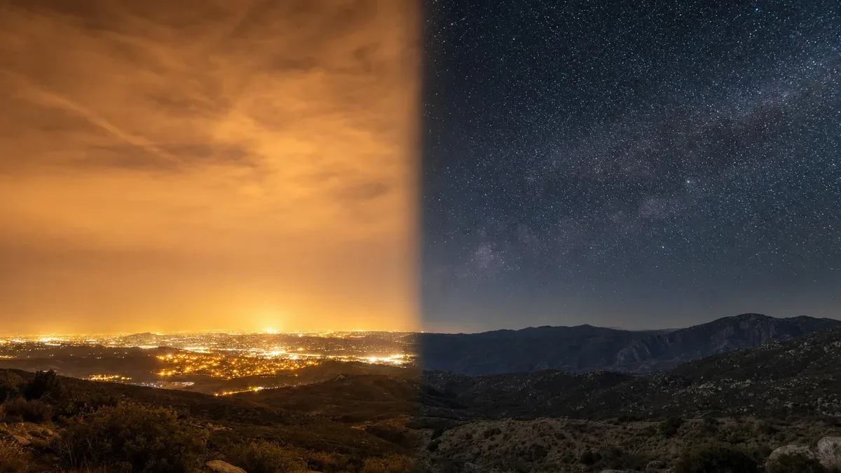 Inquinamento luminoso e protezione del cielo notturno